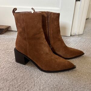 Everlane suede boots